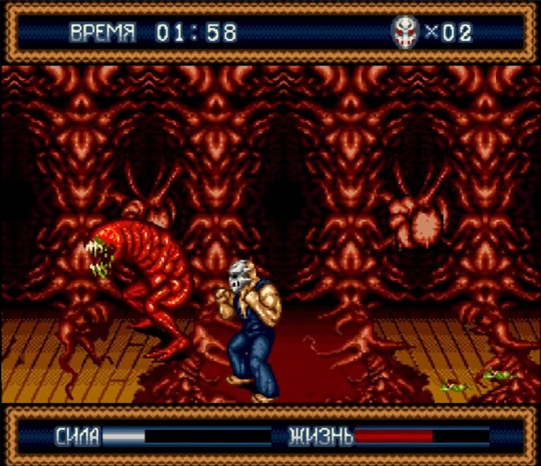 Splatterhouse 3 - геймплей игры Sega Mega Drive\Genesis